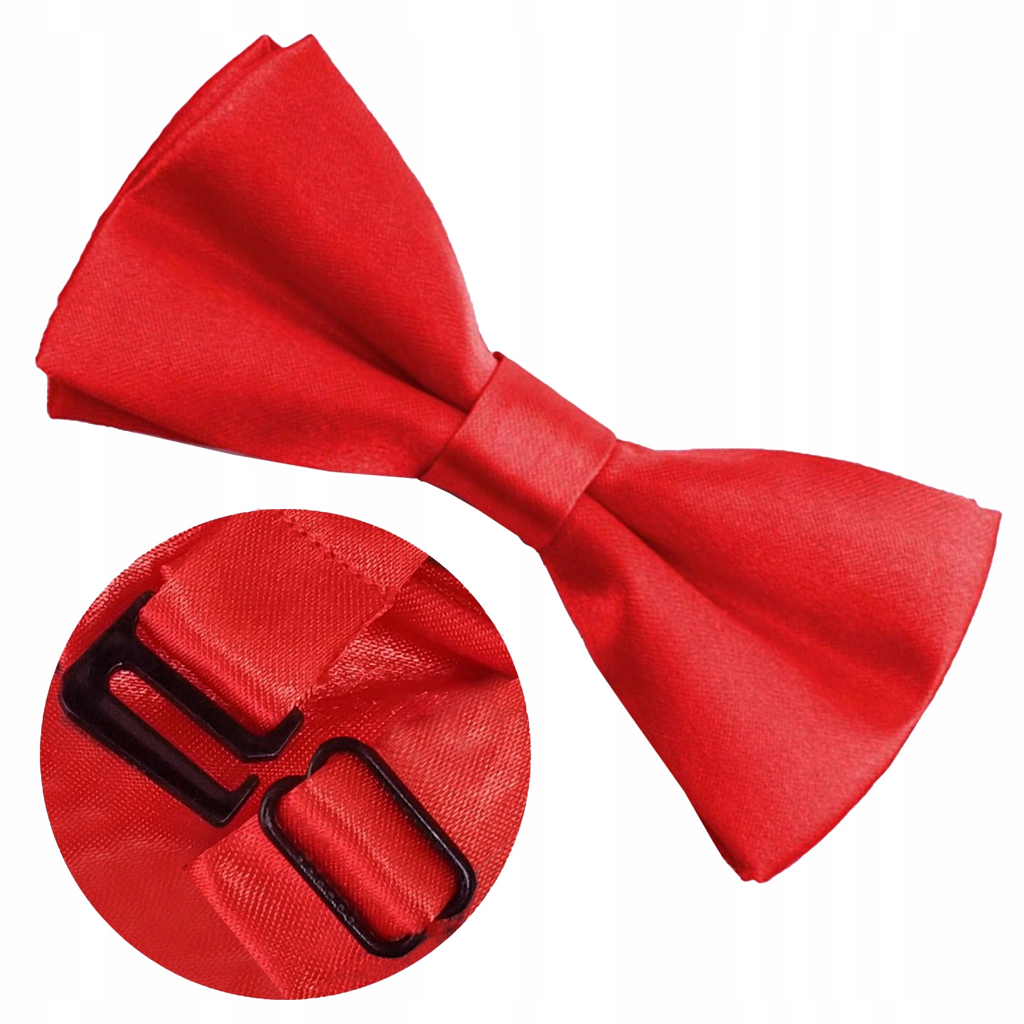 ZESTAW szelki 2,5 cm + mucha TATA SYN regulowane szerokie - CZERWONY EAN (GTIN) 5903738323128