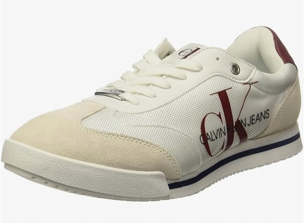 Calvin Klein pánské tenisky YMOYMOOO26 bílé velikost 43