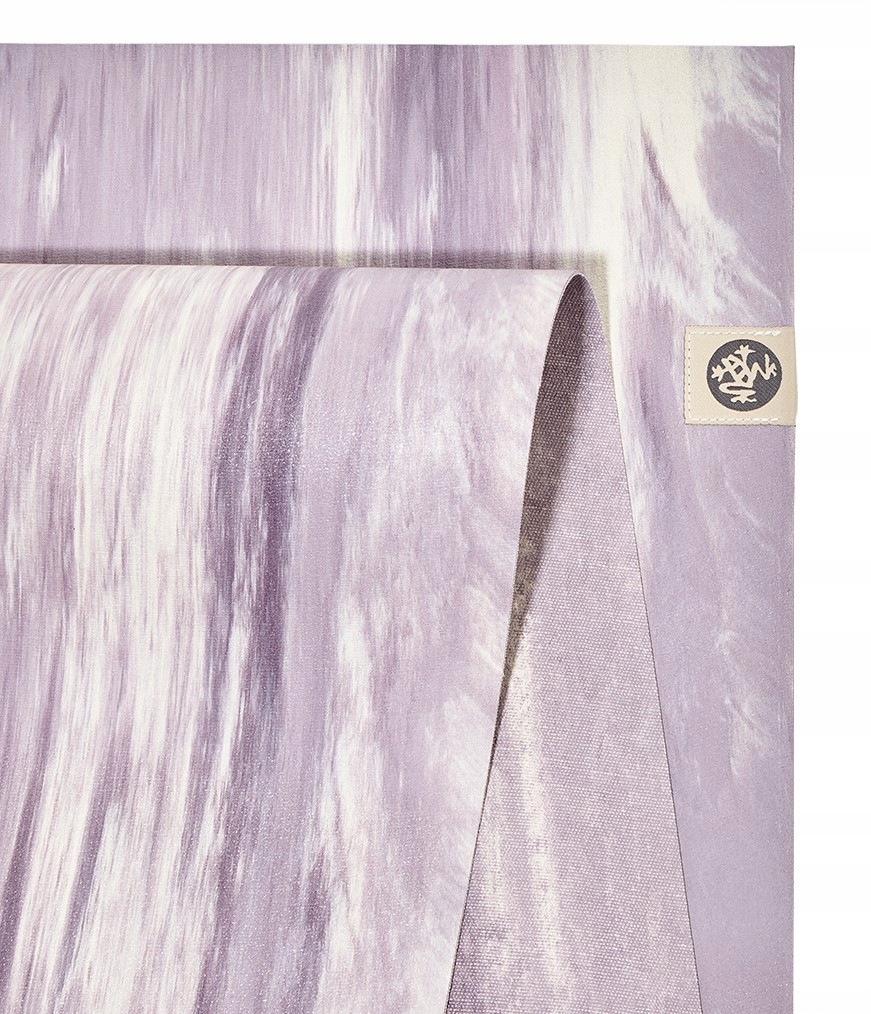 Manduka SuperLite Travel Cestovní podložka Elderberry Marbled 180 x 61 cm 1,5 mm