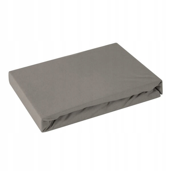 

D91 Prześcieradło jersey z gumką 140x200 srebrny