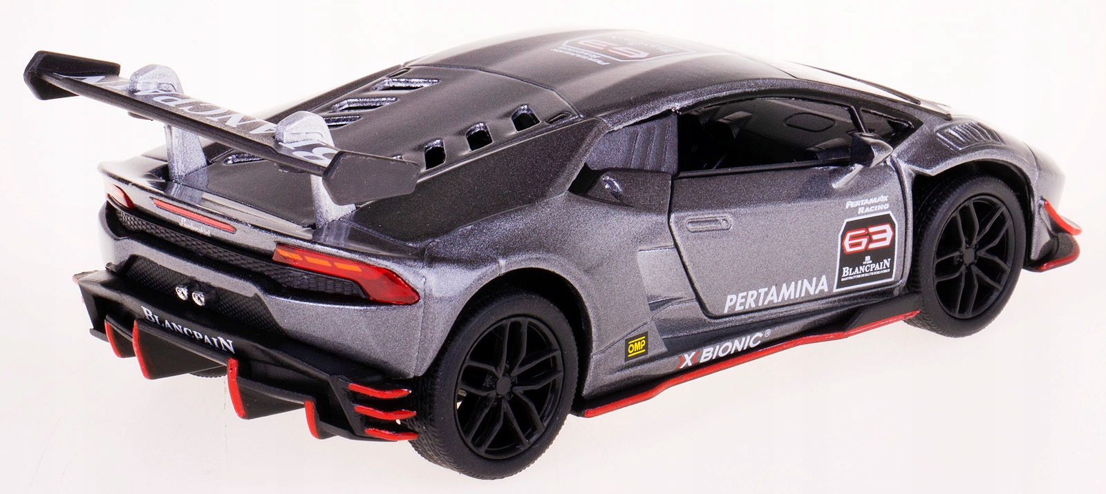 LAMBORGHINI HURACAN LP620-2 METAL KINSMART 1:36 GR Model LAMBORGHINI HURACAN LP620-2