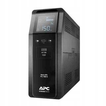 Apc Back Ups Pro Br 1600VA (960W), Sinewave,8 Outlets, Avr, LCD interface