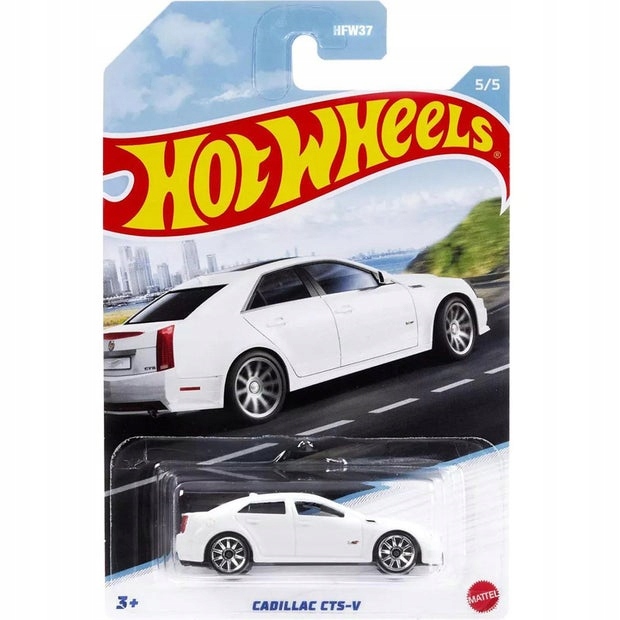 

Hot Wheels Luxury Sedan Cadillac Cts-v White