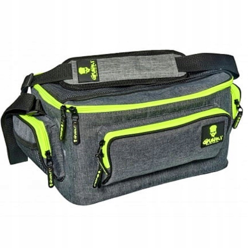 Torba Wędkarska Spinningowa Z Pudełkami Gunki Power Game Zander 33x22x18cm