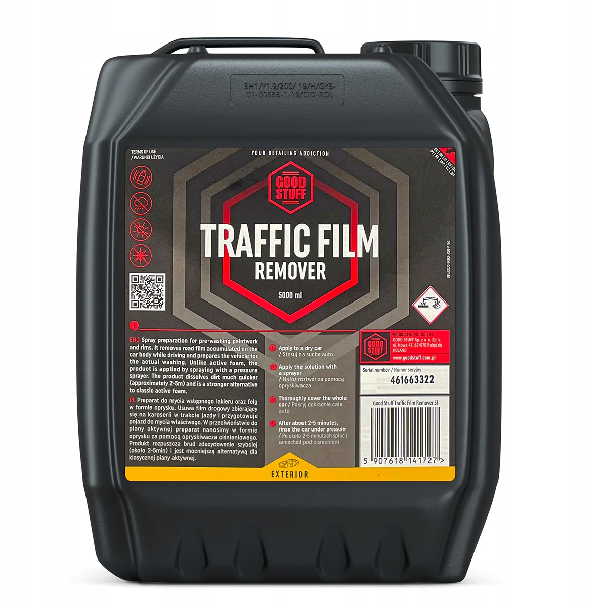 

Good Stuff Traffic Film Remover 5L Tfr koncentrat