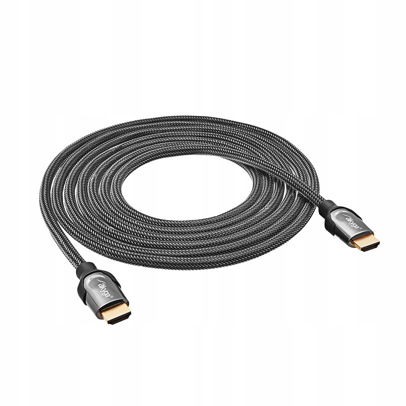 AKYGA Kabel HDMI Akyga AK-HD-30S ekranowany CU 48Gb/s 8K@60Hz 4K@120Hz ver. 2.1 3m — 4