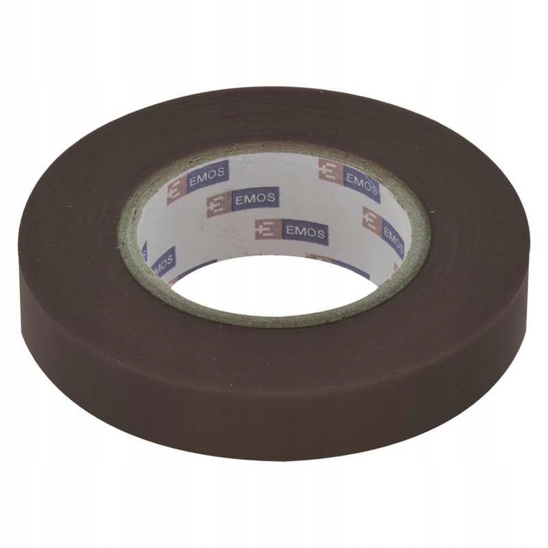 

Taśma izolacyjna brązowa 15 10 Emos Pvc F61517