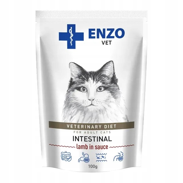 10X Enzo Vet Intestinal jehněčí v omáčce 100 g