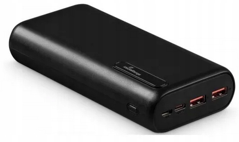 Powerbank MediaRange 20000 mAh czarny Usb-c 18W
