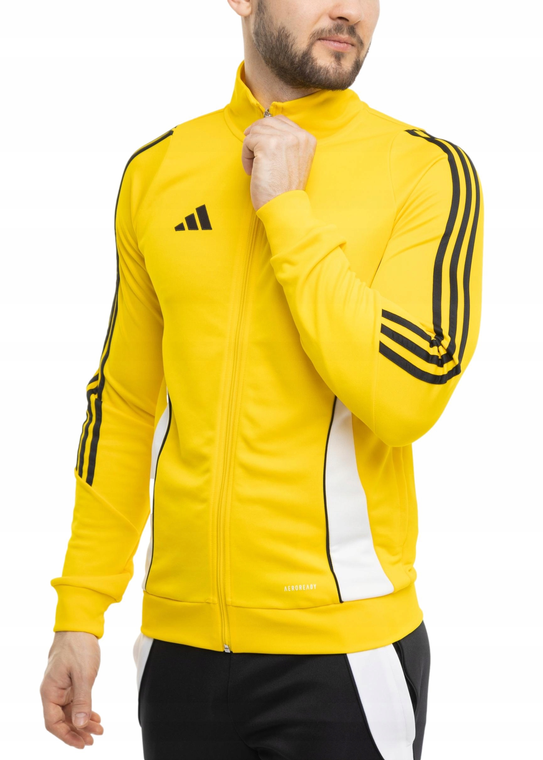 Pánská Mikina adidas Tiro 24 rozepínací sportovní tréninková Bez Kapuce vel. L