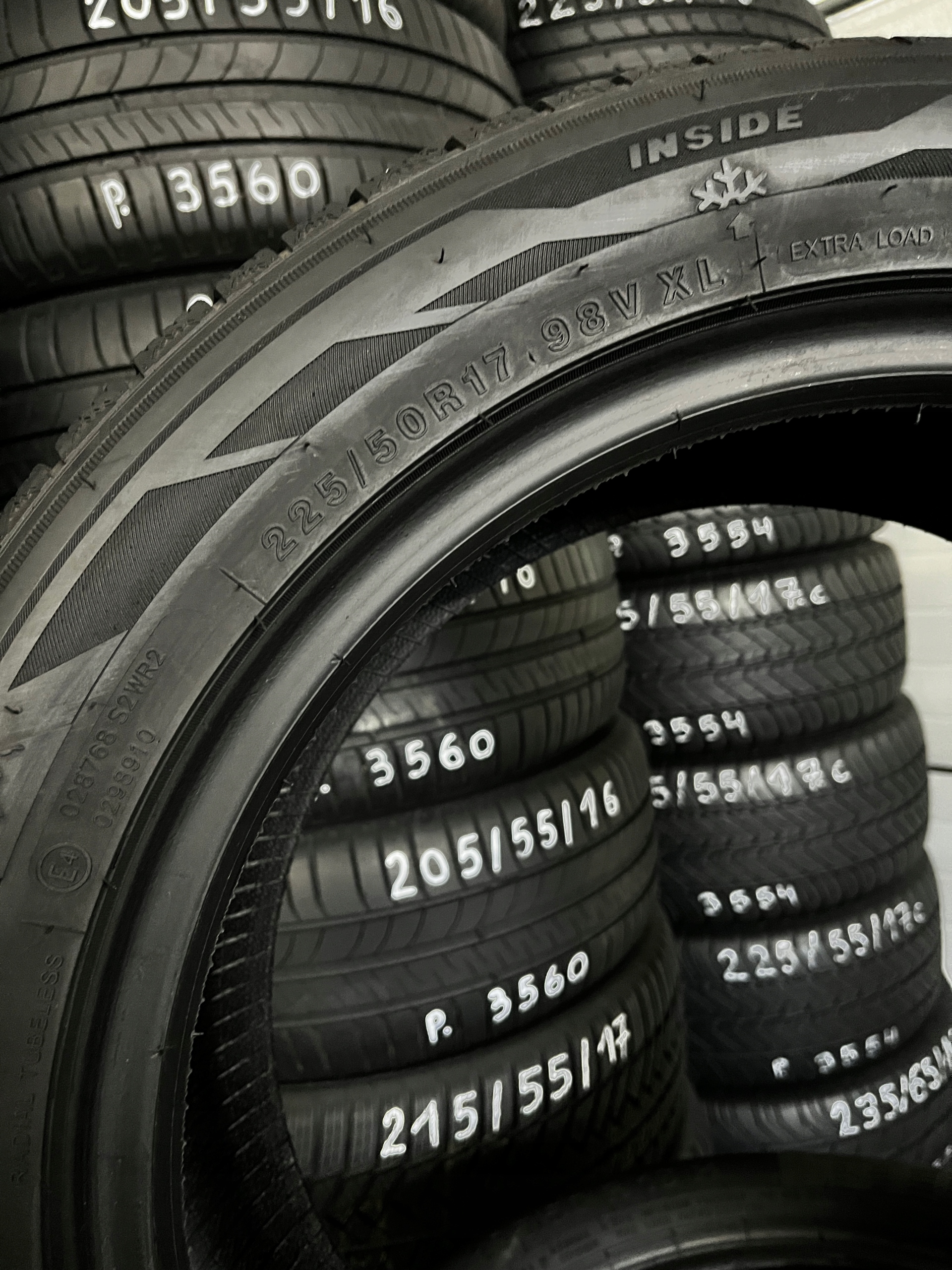 OPONY 225/50/17 ZEETEX WH 1000 rok 2021 7mm bieżnika 98V XL JAK NOWE Rok produkcji 2021