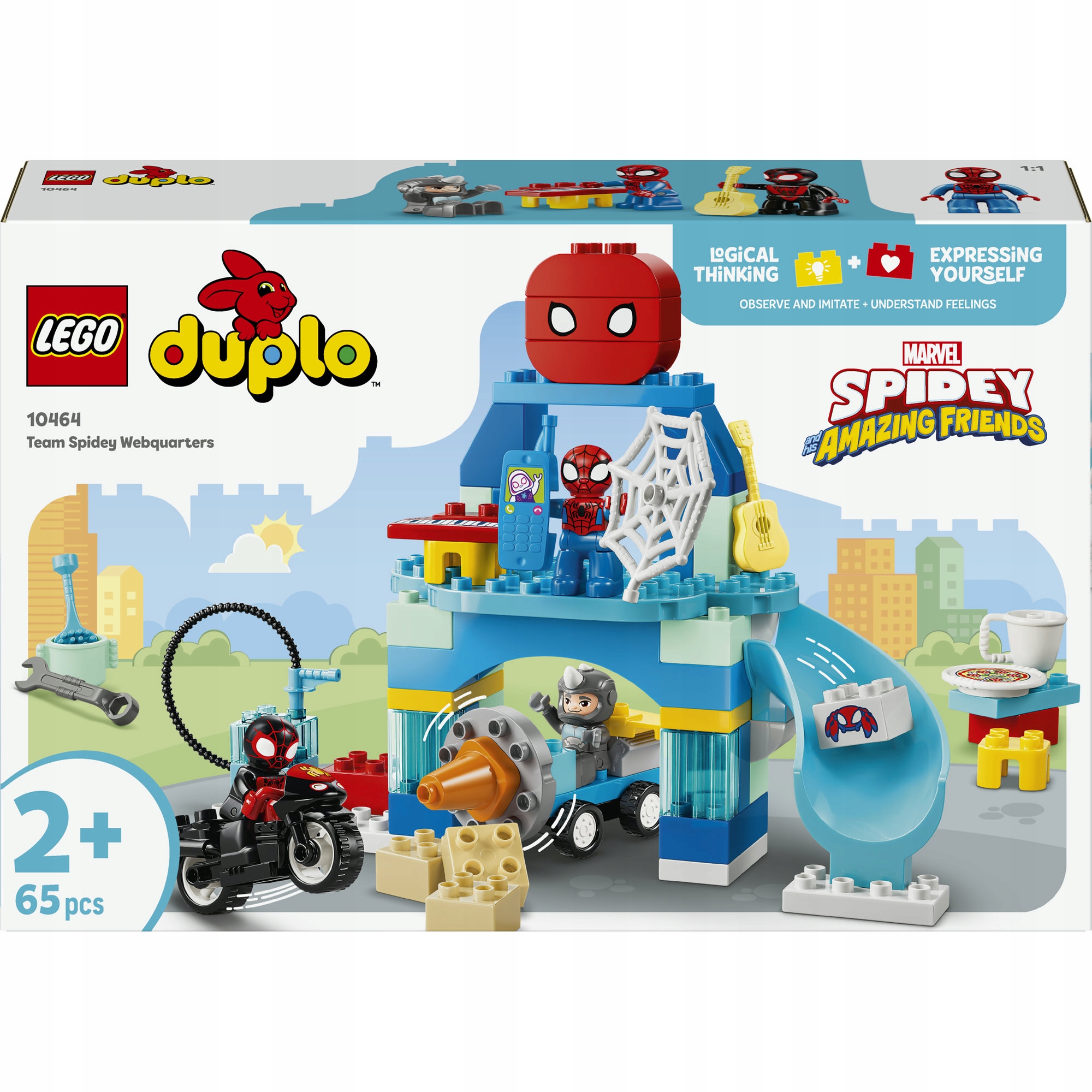 Lego 10464 Duplo – Úkryt pavoučího týmu
