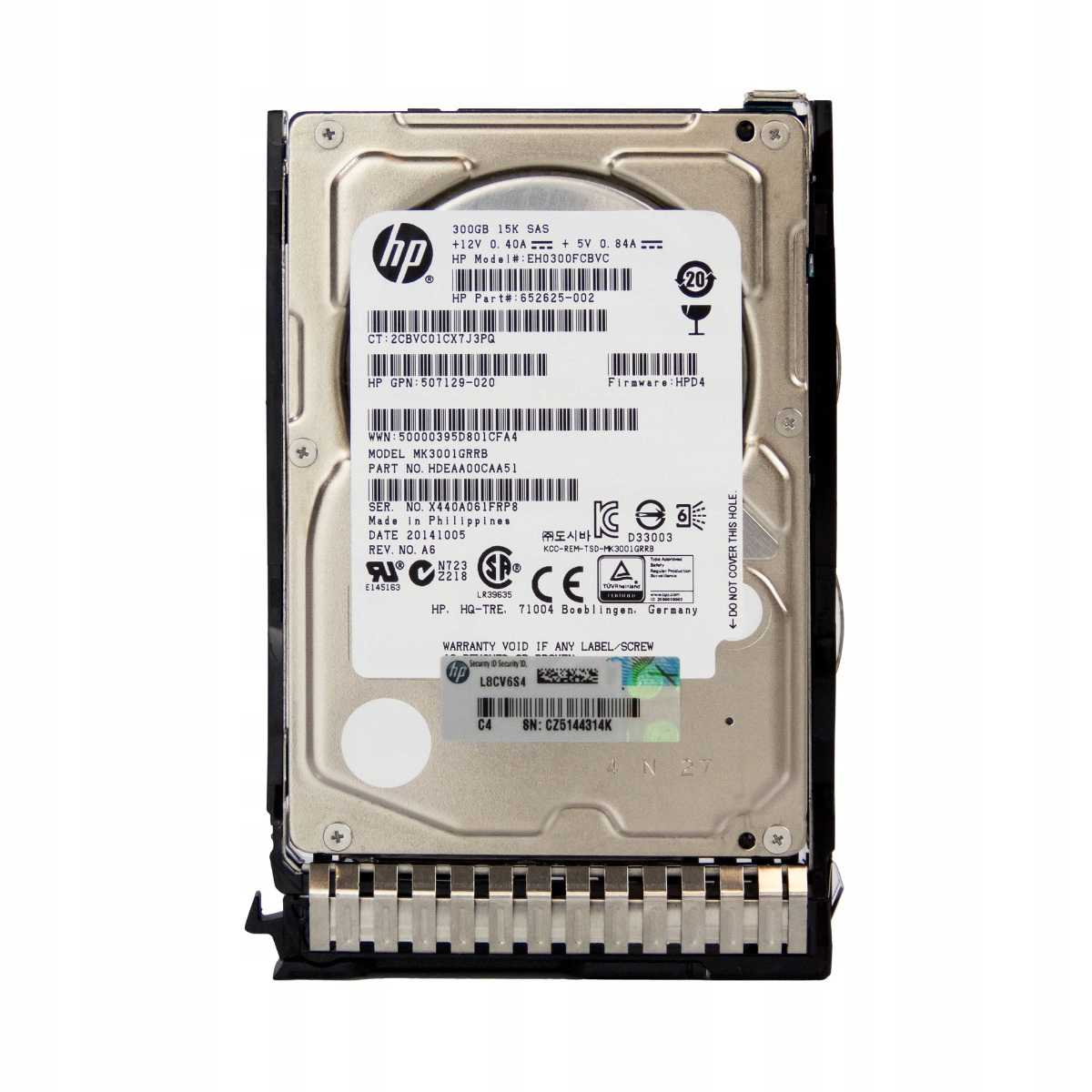 

Hp 652625-002 300GB 15K 32MB SAS-2 2.5 EH0300FCBVC