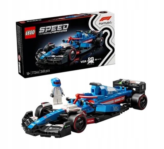 Lego (r) Speed Champions 77246 F1 Visa Cash Formule