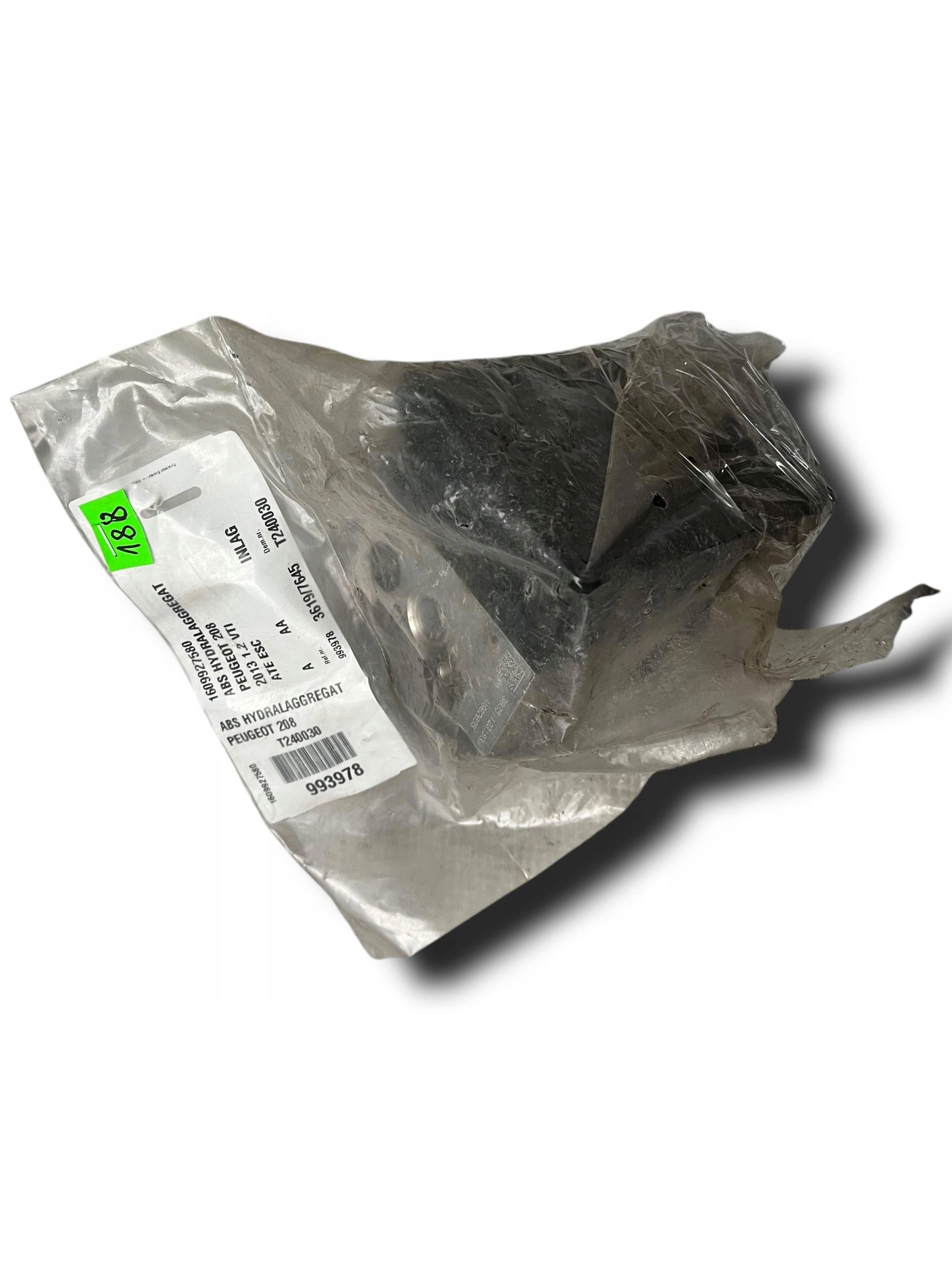 CITROEN C3 C-ELYSSE 9804162080 10.0220-0231.4 Pompa ABS !J
