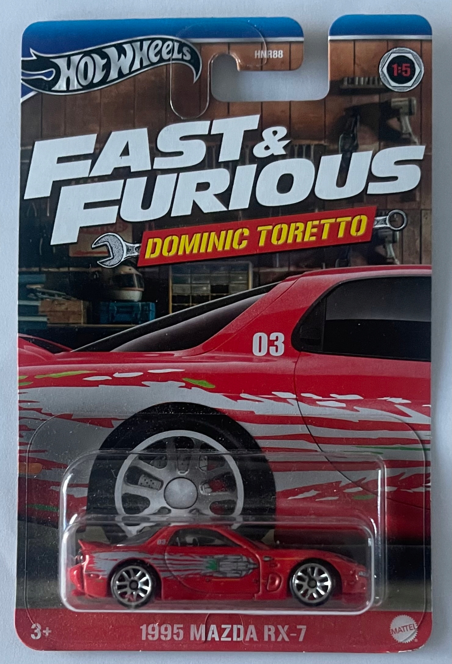 Mazda Rx 7 Hot Wheels Fast - Serie autek, samochodów i