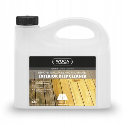 Woca Środek do intensywnego czyszczenia drewna Exterior Deep Cleaner 2,5 l