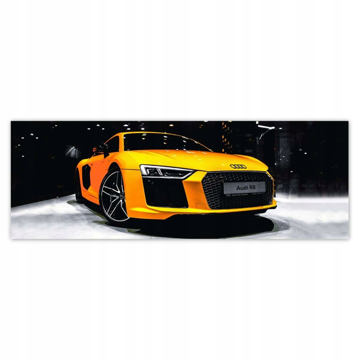 Fototapety 624x219 Žlté Audi R8
