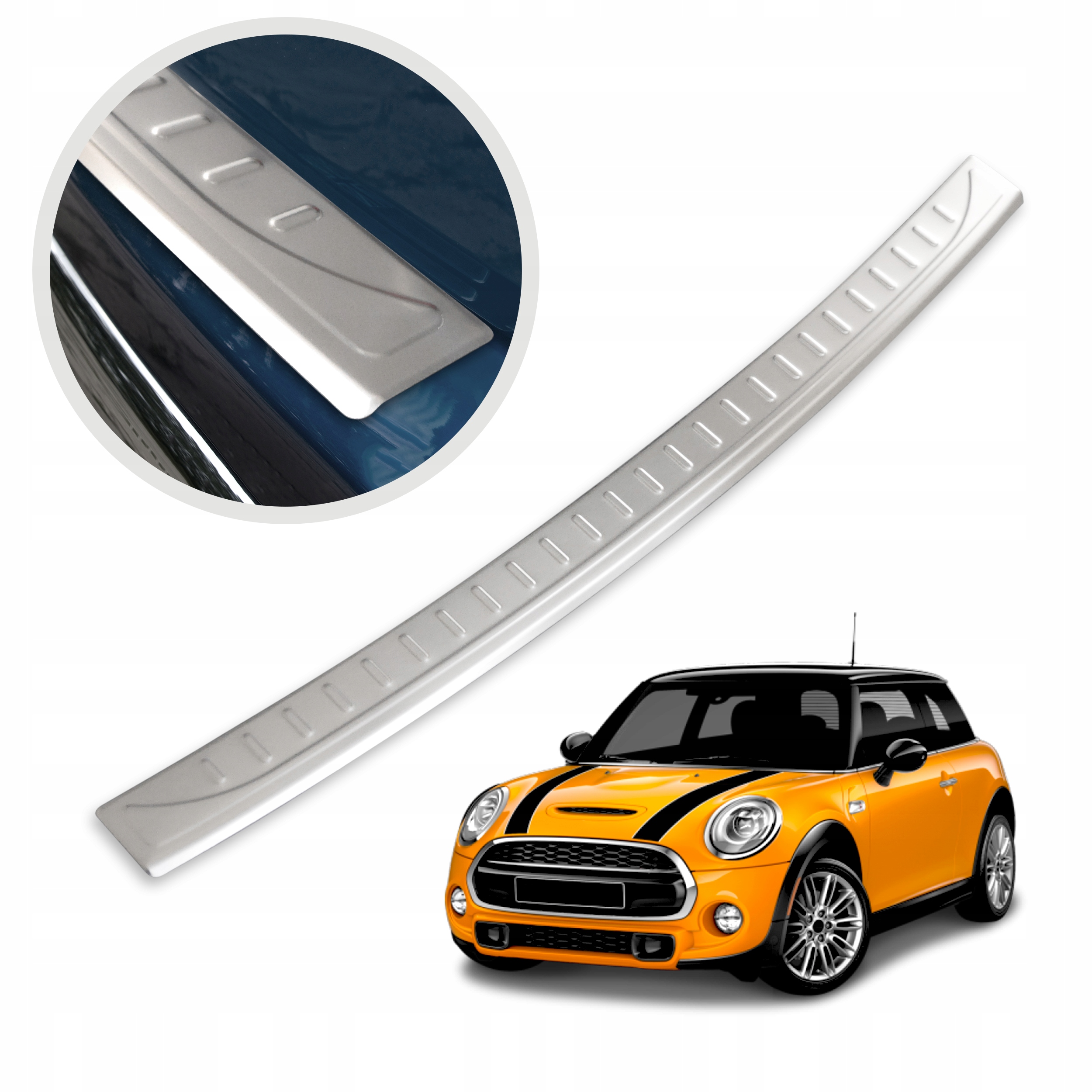Ochranná lišta na zadný nárazník pre Mini Cooper F55 2014-2024