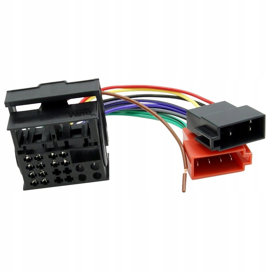 ISO kostka do radia Volkswagen VW Audi Seat Skoda Model ISO0009