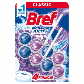 

Zawieszka do Wc Bref 2x50g Active Lawenda