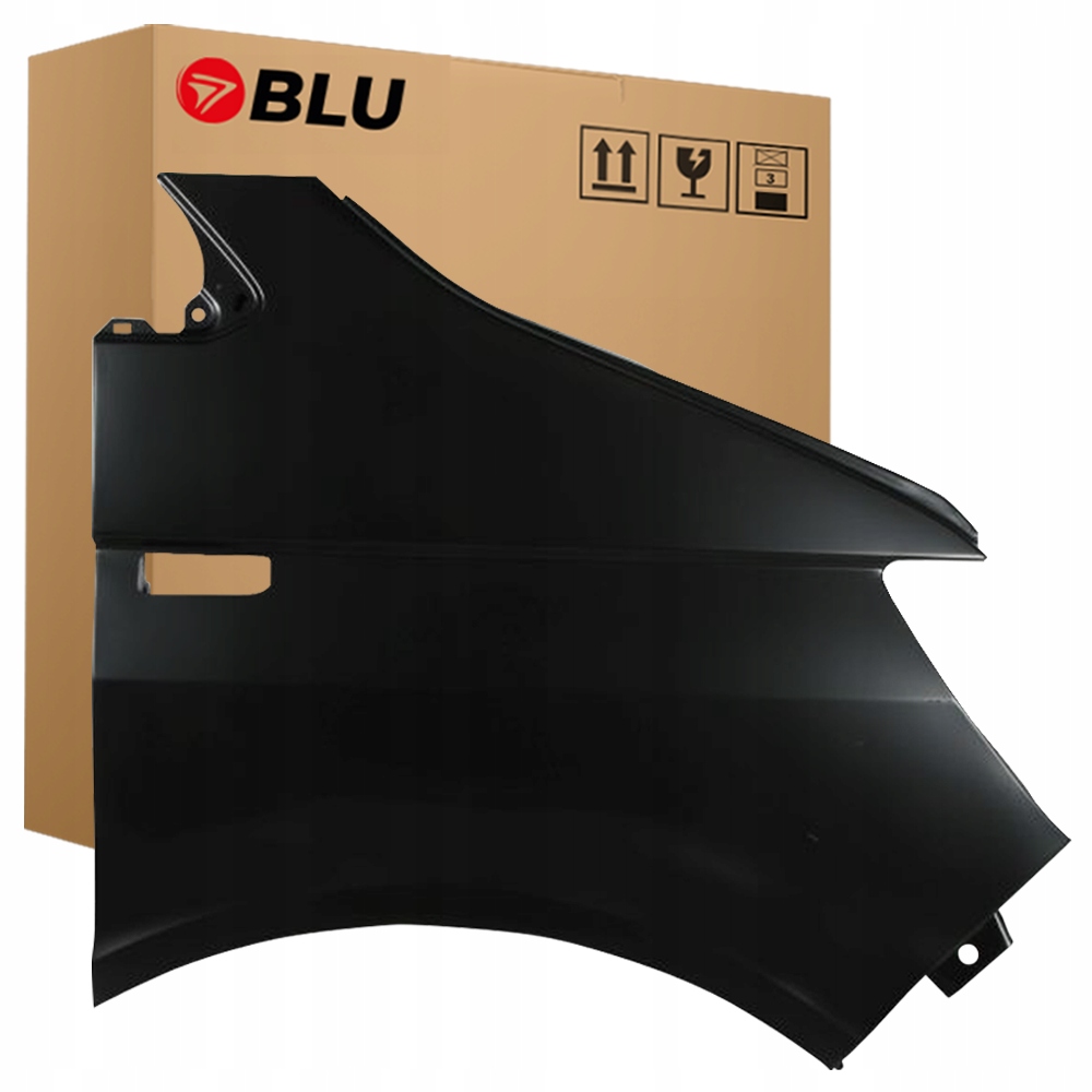 Blu Blatník Vw T6 Transporter Multivan LC9X pravý černý 15-19 přední