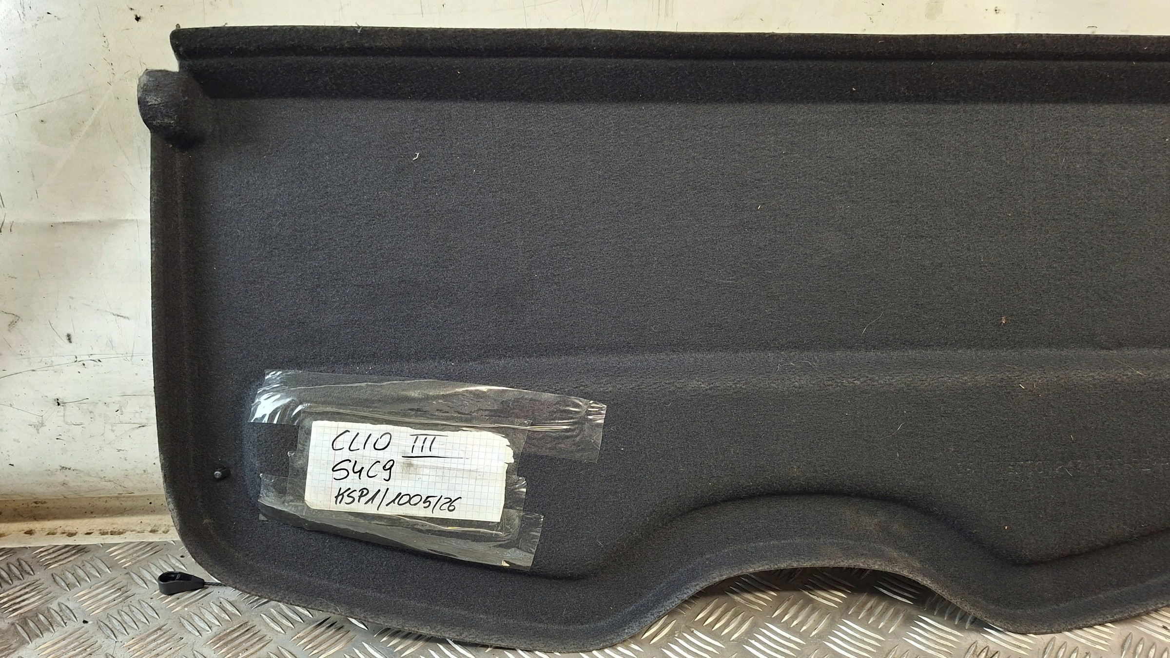 plato boot RENAULT CLIO III