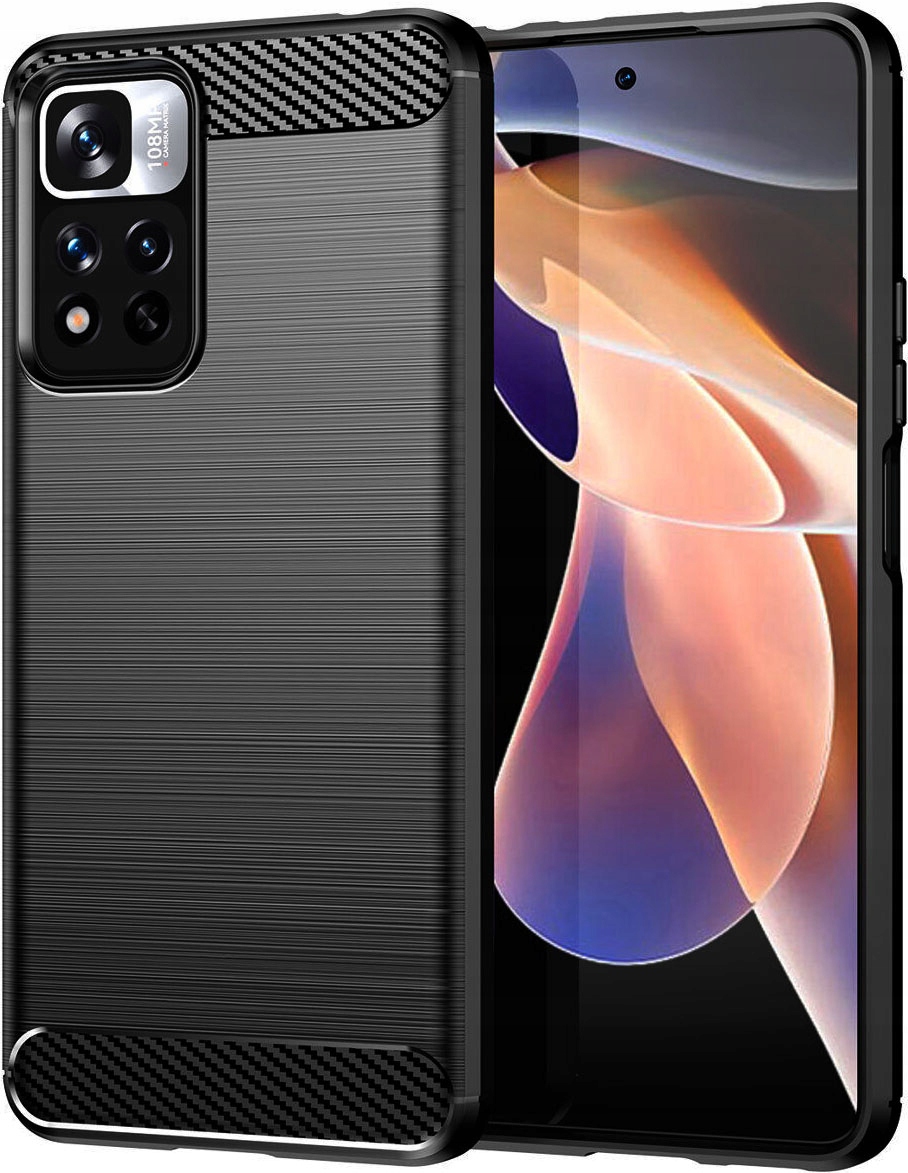 

Etui do Xiaomi Redmi Note 11 Karbon Case Szkło