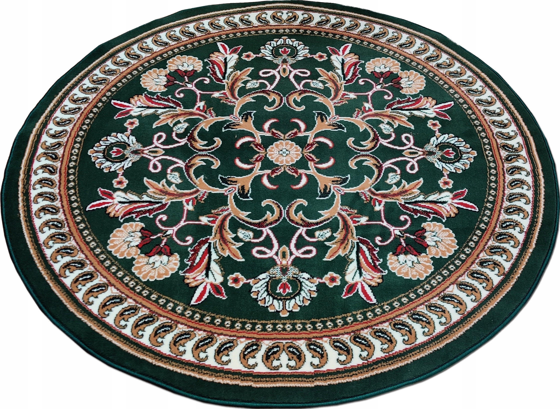 

Dywan Kwiaty Ciemna Zieleń Alfa 120 cm okrągły