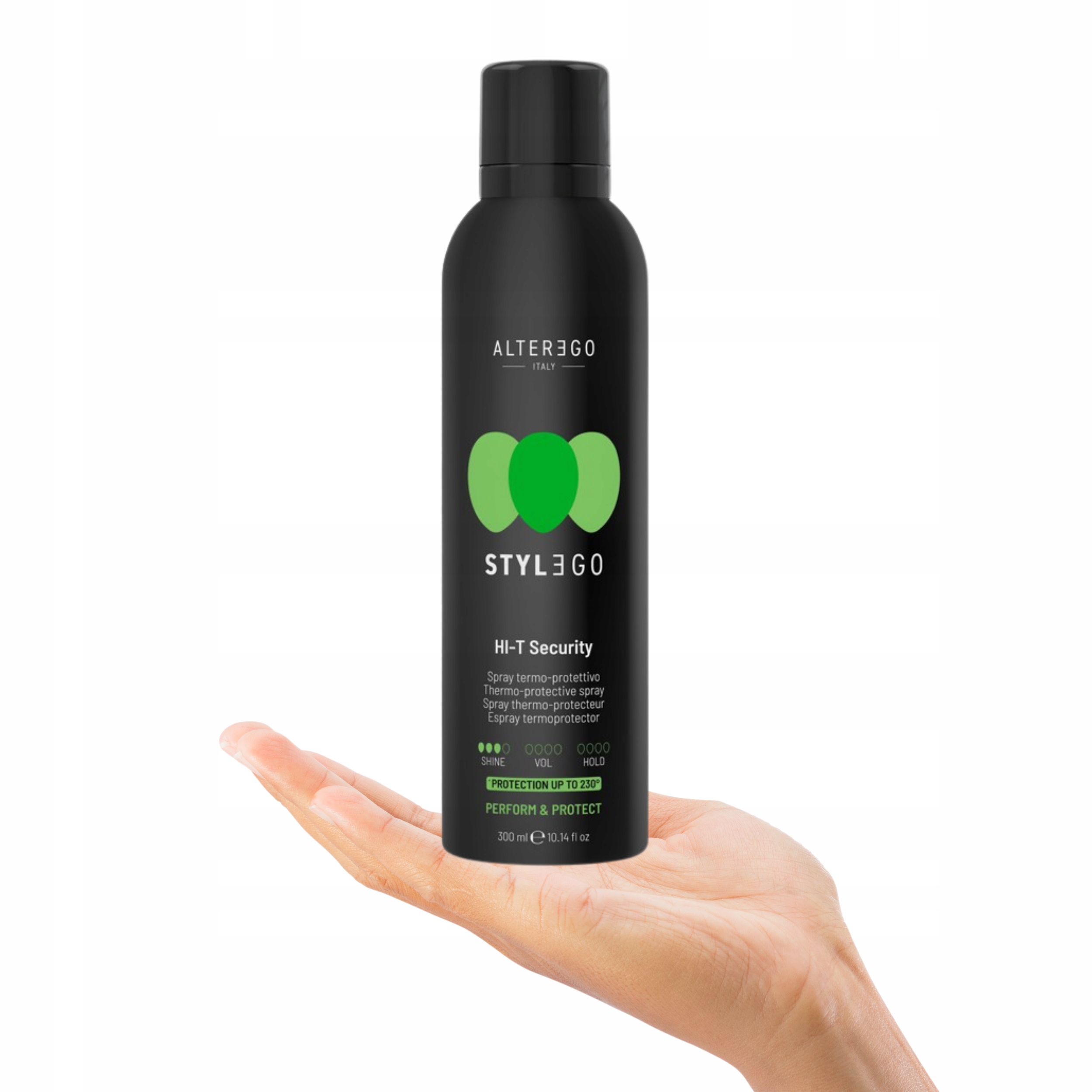 AlterEgo HASTY TOO Spray termoochronny 300ml SPRAY DO PROSTOWANIA Alter Ego Rodzaj mgiełka