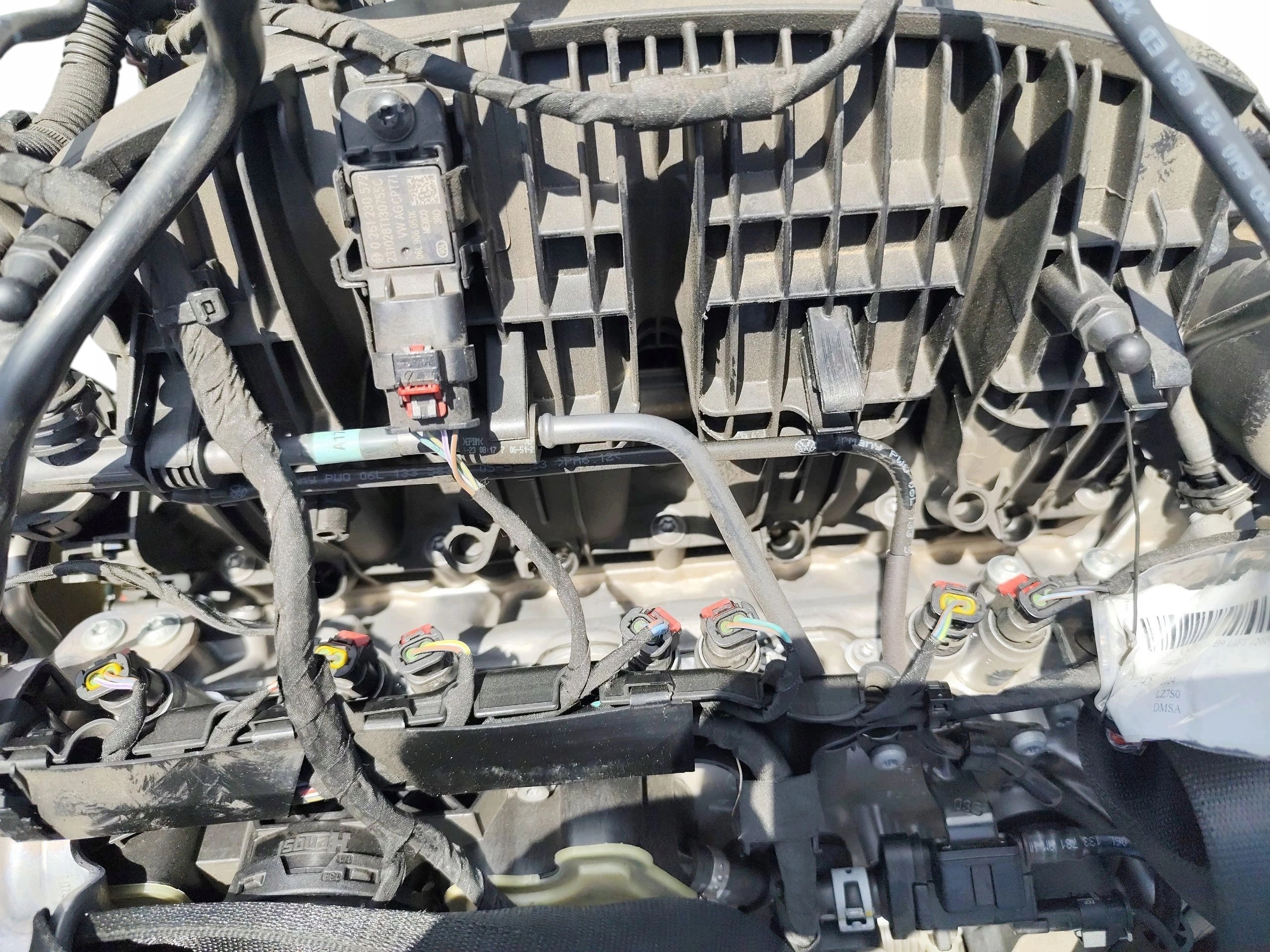engine complete AUDI A4 B9 2.0 TFSI 204KM 150kW DMSA 28 thousand