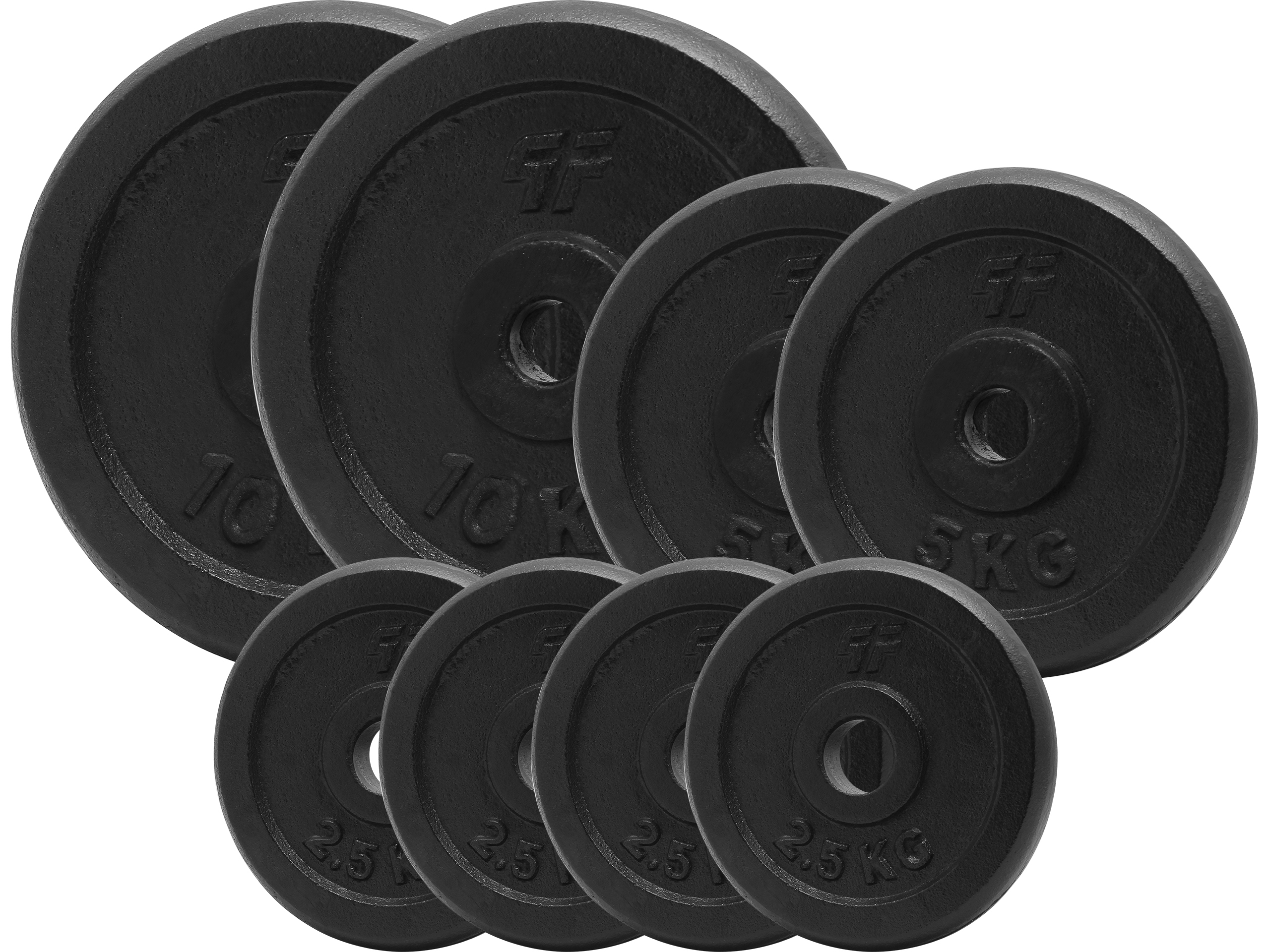 

Zestaw 40kg obciążenie żeliwne pełne 29mm