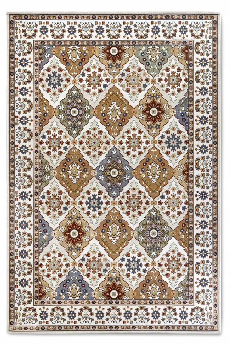 Koberec do obývačky 120 x 180 cm, plochý, orientálny, vonkajší, vonkajší