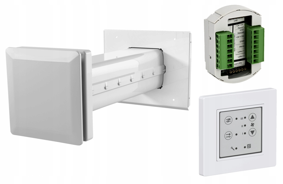 Kompaktowy Cichy Rekuperator Stiebel Eltron Vlr 70 L Sterownik ścienny 8j