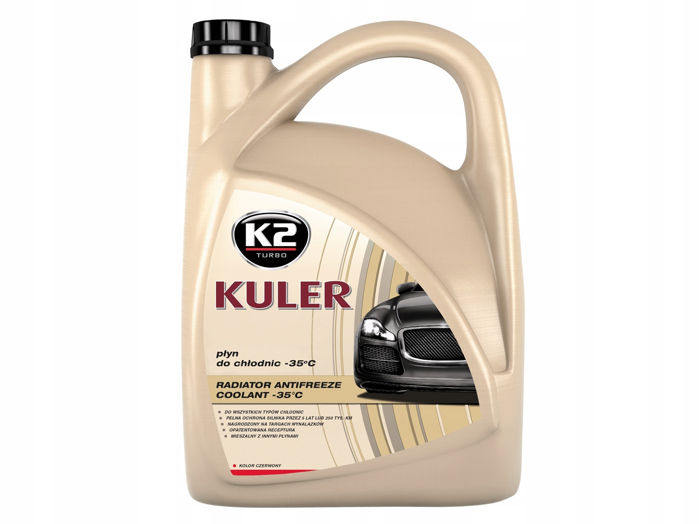 

Płyn Do Chłodnic K2 Kuler Czerwony 5L Mieszalny