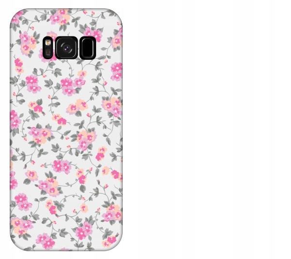 

Etui pokrowiec Samsung Galaxy S8 Floral kwiaty