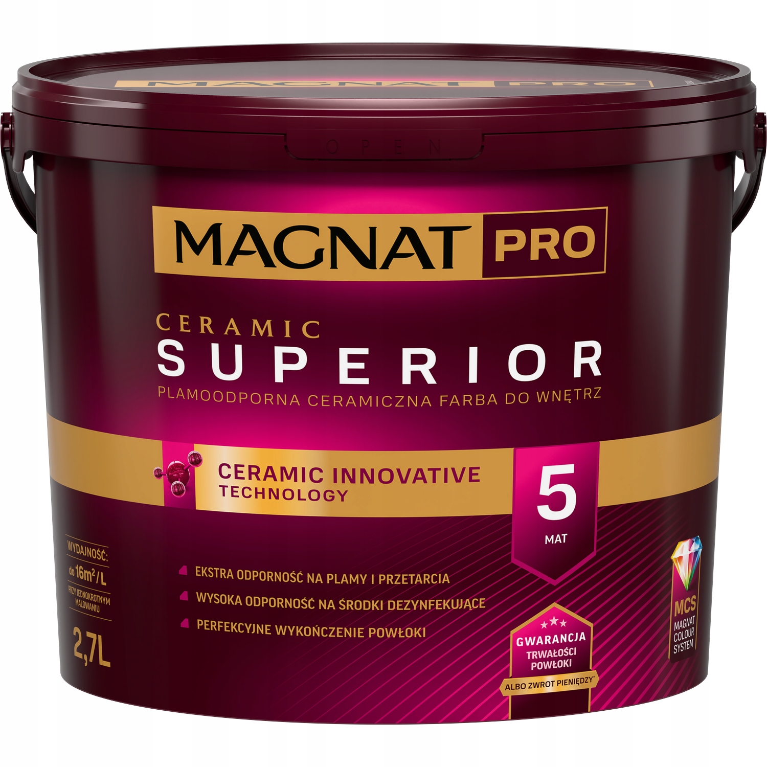 Magnat Pro Ceramic Superior 5 9L Mieszana Kolor
