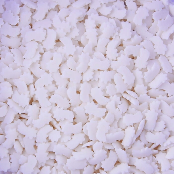 Levně Cukrový Posyp Kometa Bílá 1kg Konfety