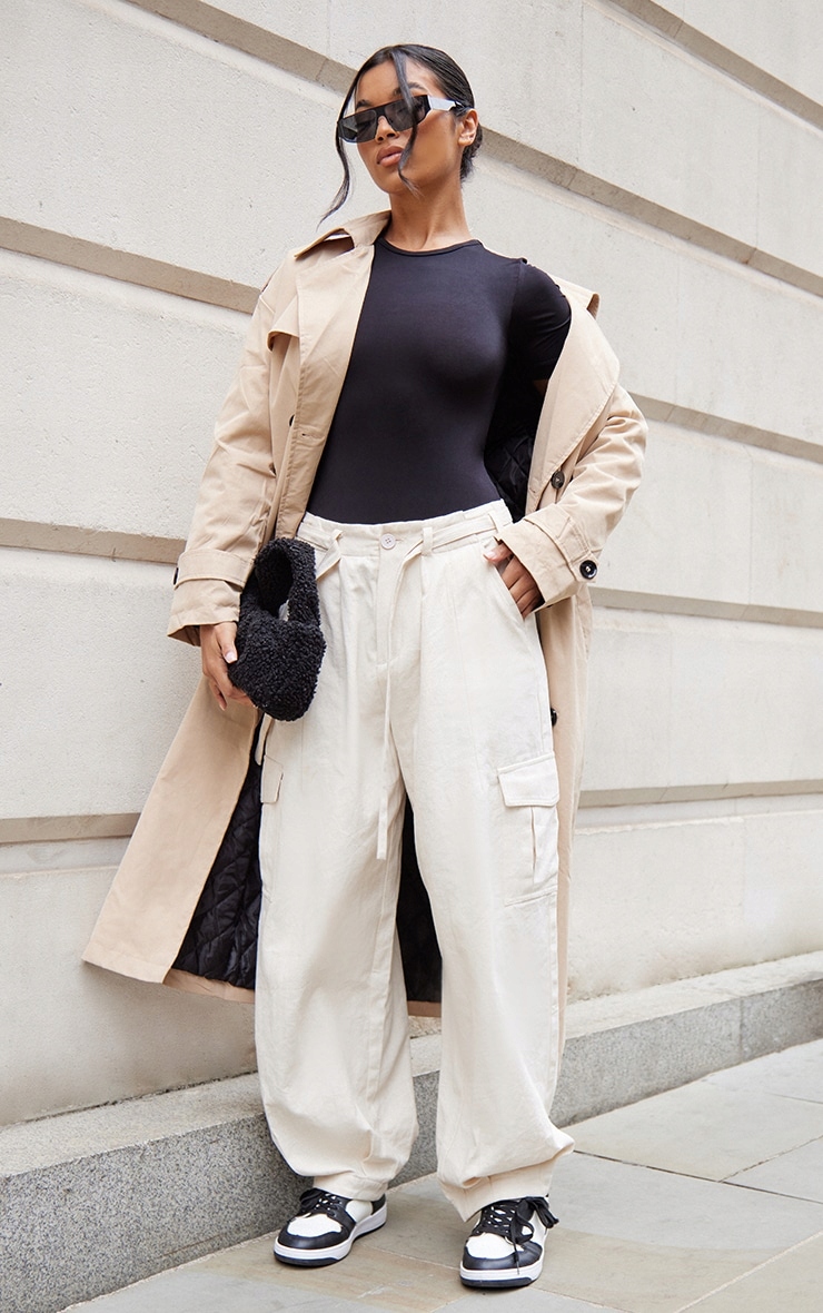 PRETTYLITTLETHING BODY DAMSKIE CZARNE 38 1EKB Płeć kobieta