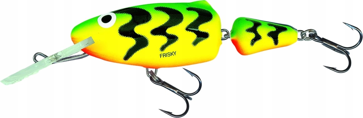Wobler Salmo Frisky Deep Runner 7cm Green Tiger Pływający
