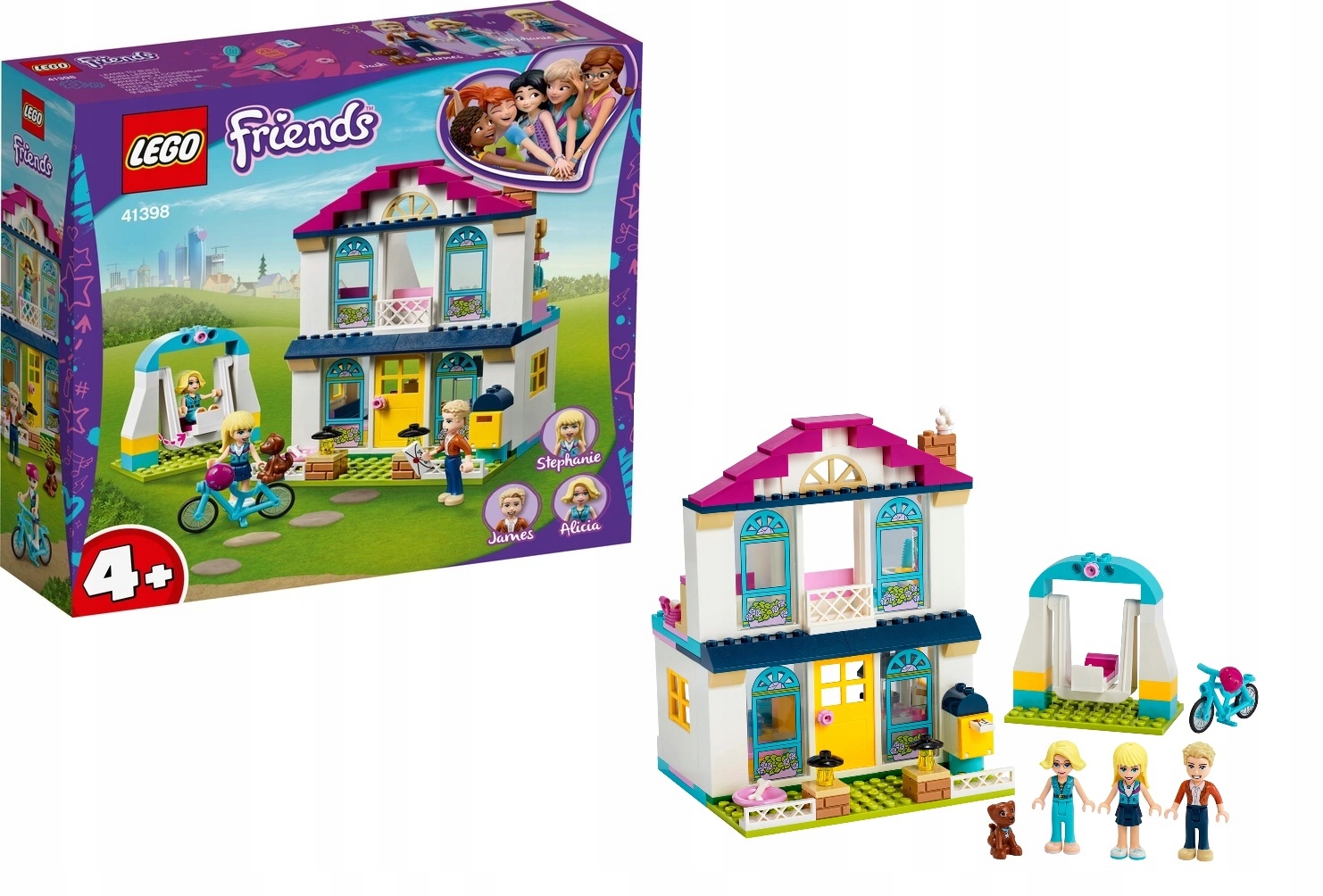 LEGO FRIENDS 41398 Dom Stephanie 4+