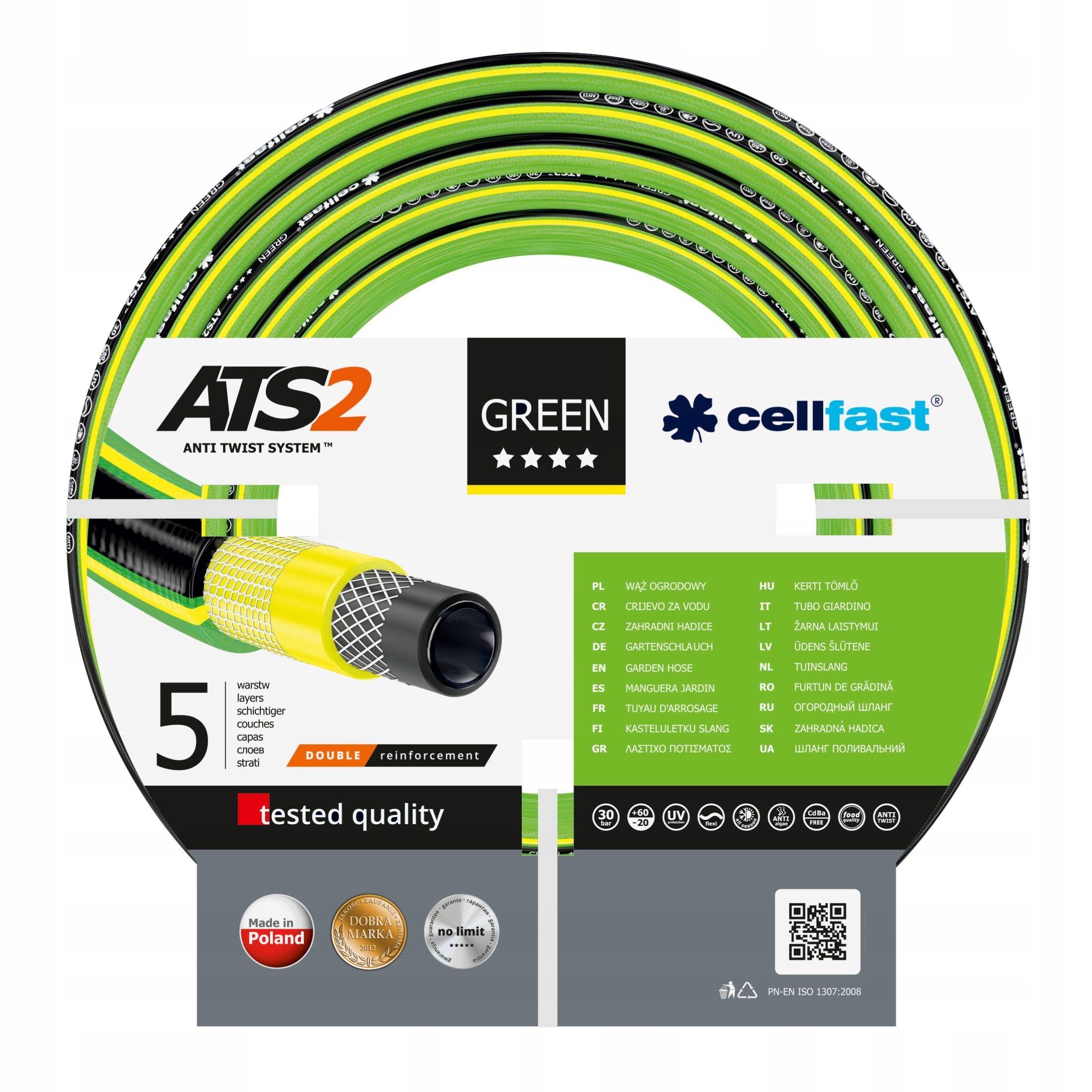 

Cellfast Wąż Ogrodowy Green 3/4'' 50M 15-121