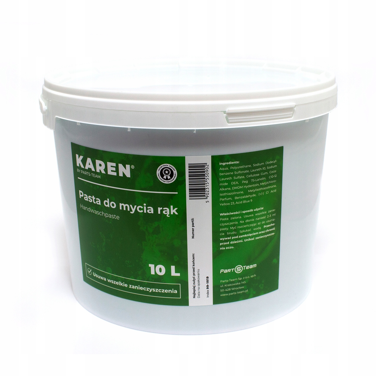 

Pasta Bhp Karen 10L Bardzo Mocna, Nawilżająca