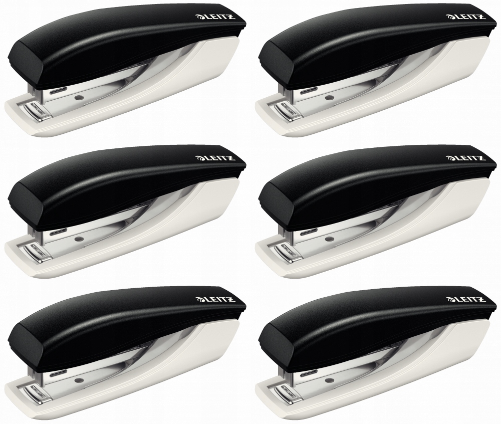 Zszywacz mini Leitz New NeXXt do 10 k czarny x6