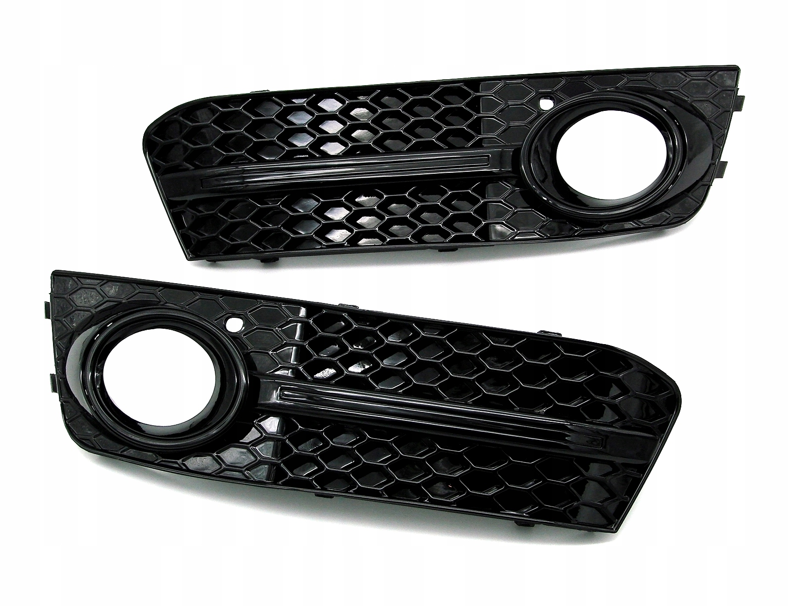 Kratka halogenu Audi A4 B8 08 11 RSlook polysk