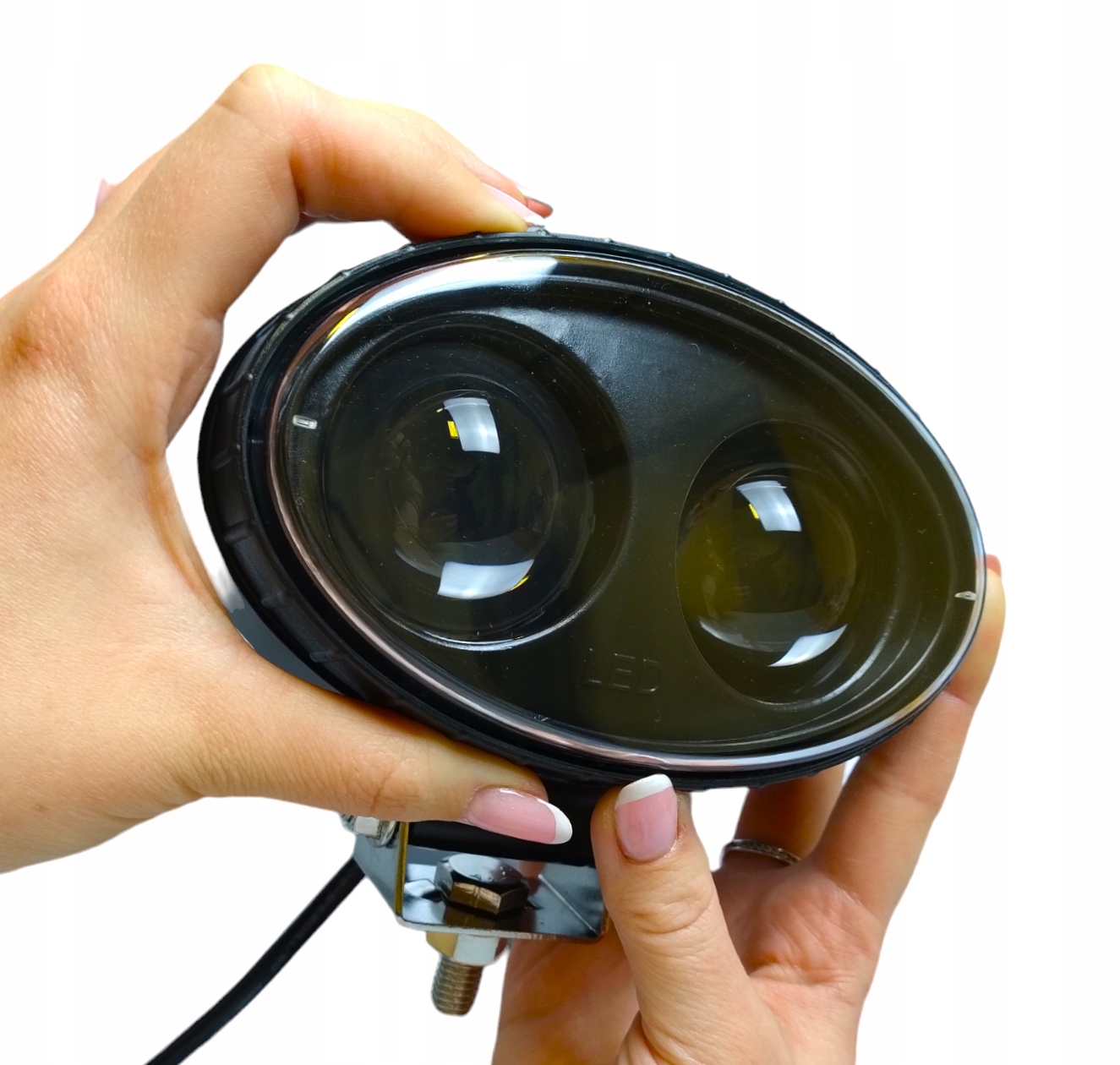 Lampa 2 Led 10W 12-24V Modrá Ledová Pro Postřikovač, Bodová Vidlice