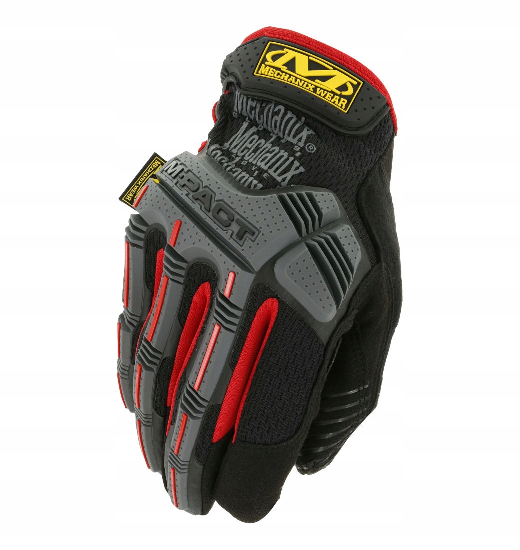 Mechanix rukavice MPact Blackred velikost M ochranné s D3O