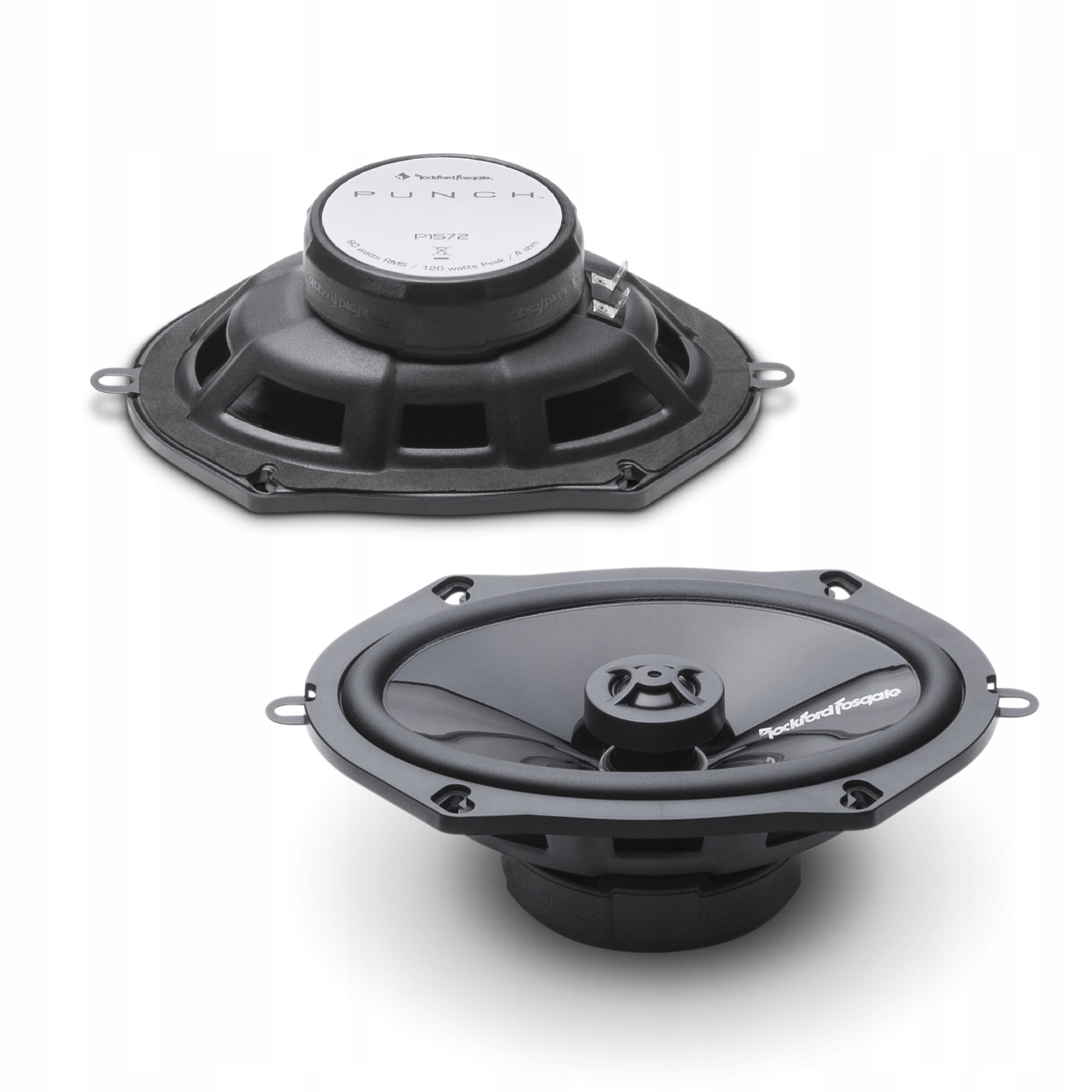 Rockford Fosgate P1572 - głośniki dwudrożne, rozmiar 5x7 cala, 60 Wat RMS