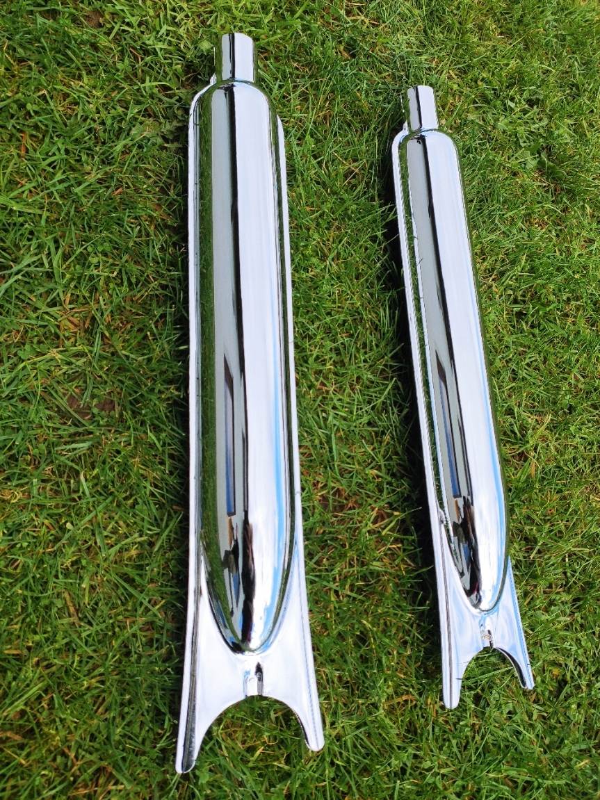 Tlumič Výfuku Rybka Chrom M-72 K-750 Ural Dněpr