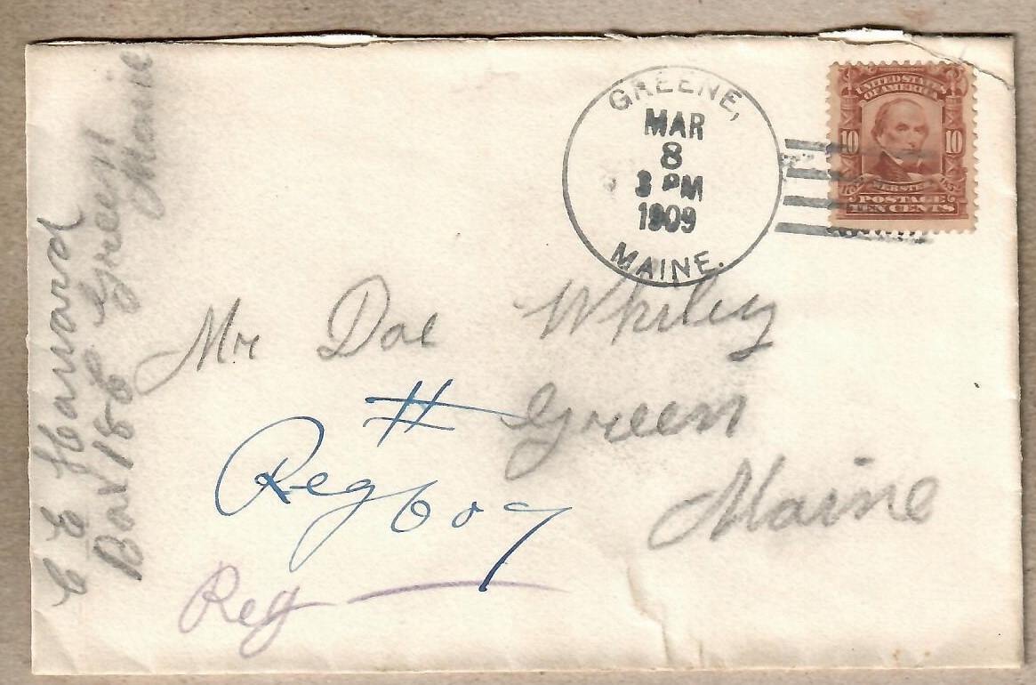 USA, 1909 r. koperta